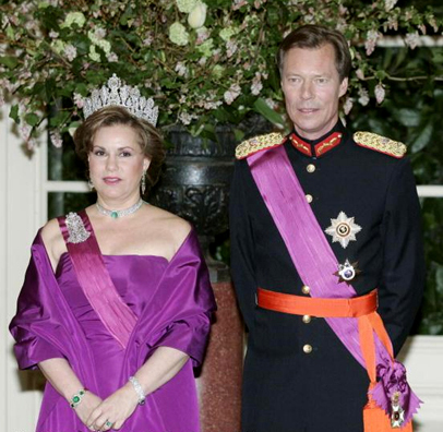 Duchess Maria Theresa & Grand Duke Henri.
